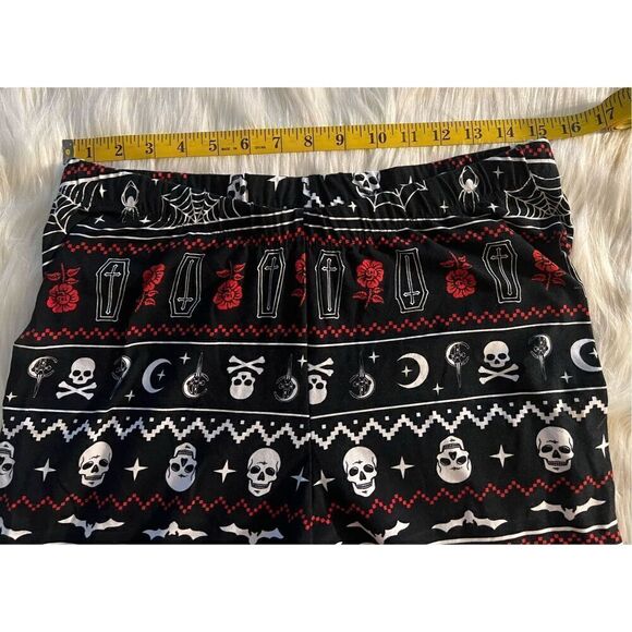 Creepy Fair Isle Leggings (Sz Lg) - Picture 3 of 6